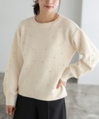 【ピエロ/Pierrot】のパールビジューニット 人気、トレンドファッション・服の通販 founy(ファニー) ファッション Fashion レディースファッション WOMEN トップス・カットソー Tops/Tshirt ニット Knit Tops 2024年 2024 2024-2025秋冬・A/W Aw/Autumn/Winter/Fw/Fall/2024-2025 パール Pearl プチプライス・低価格 Affordable エレガント 上品 Elegant thumbnail 167cm / アイボリー / M|ID: prp329100004173220 ipo3291000000028907752