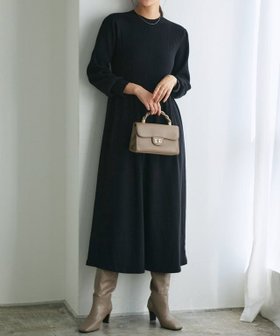 【ピエロ/Pierrot】 フレアリブニットワンピース人気、トレンドファッション・服の通販 founy(ファニー) ファッション Fashion レディースファッション WOMEN ワンピース Dress ニットワンピース Knit Dresses 2024年 2024 2024-2025秋冬・A/W Aw/Autumn/Winter/Fw/Fall/2024-2025 ギャザー Gather フェミニン Feminine プチプライス・低価格 Affordable |ID:prp329100004186232