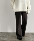 【ピエロ/Pierrot】のRASW ニットストレートパンツ 人気、トレンドファッション・服の通販 founy(ファニー) ファッション Fashion レディースファッション Fashion for Women パンツ Pants & Trousers シンプル Simple, Minimal ストレート Straight, Straight Cut プチプライス・低価格 Affordable / Budget Price ポケット Pocket, Pocket Detail ワイド Wide, Wide Fit thumbnail 150cm / チャコール / S|ID: prp329100004191077 ipo3291000000036121103