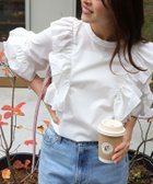 【ピエロ/Pierrot】のフリルデザインブラウス 人気、トレンドファッション・服の通販 founy(ファニー) ファッション Fashion レディースファッション Fashion for Women トップス・カットソー Cut & Sew Tops シャツ・ブラウス・オフィスカジュアル Elegant Blouses & Button-Ups シンプル Simple, Minimal フリル Frill, Ruffle プチプライス・低価格 Affordable / Budget Price thumbnail 157cm / オフホワイト / M|ID: prp329100004199772 ipo3291000000036121166