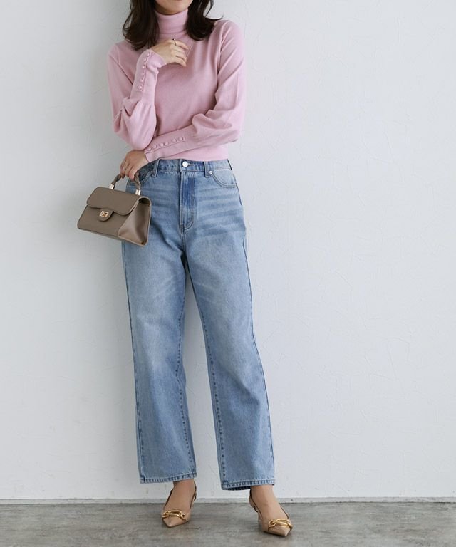 【ピエロ/Pierrot】のラフストレートコットンデニム インテリア・キッズ・メンズ・レディースファッション・服の通販 founy(ファニー) https://founy.com/ ファッション Fashion レディースファッション WOMEN パンツ Pants おすすめ Recommend ウォッシュ Wash カットソー Cut And Sew ストレート Straight トレンド Trend プチプライス・低価格 Affordable |ID: prp329100004210664 ipo3291000000030804686