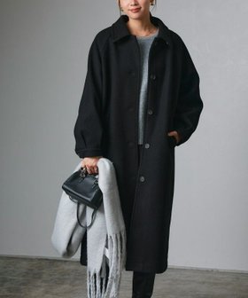 【ピエロ/Pierrot】の2wayステンカラーロングコート 人気、トレンドファッション・服の通販 founy(ファニー) ファッション Fashion レディースファッション WOMEN アウター Coat Outerwear コート Coats ジャケット Jackets 送料無料 Free Shipping 2024年 2024 2024-2025秋冬・A/W Aw/Autumn/Winter/Fw/Fall/2024-2025 スタンド Stand トレンド Trend プチプライス・低価格 Affordable メルトン Melton ロング Long エレガント 上品 Elegant |ID:prp329100004215166