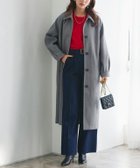 【ピエロ/Pierrot】の2wayステンカラーロングコート 人気、トレンドファッション・服の通販 founy(ファニー) ファッション Fashion レディースファッション WOMEN アウター Coat Outerwear コート Coats ジャケット Jackets 送料無料 Free Shipping 2024年 2024 2024-2025秋冬・A/W Aw/Autumn/Winter/Fw/Fall/2024-2025 スタンド Stand トレンド Trend プチプライス・低価格 Affordable メルトン Melton ロング Long エレガント 上品 Elegant thumbnail 166cm / 杢グレー / M|ID: prp329100004215166 ipo3291000000029232641