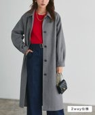 【ピエロ/Pierrot】の2wayステンカラーロングコート 2wayステンカラーロングコート|ID: prp329100004215166 ipo3291000000034922791