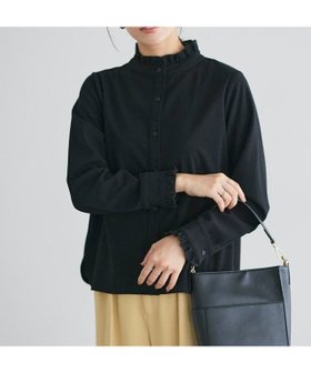 【ピエロ/Pierrot】 裏微起毛フリルネックブラウス人気、トレンドファッション・服の通販 founy(ファニー) ファッション Fashion レディースファッション WOMEN トップス・カットソー Tops/Tshirt シャツ/ブラウス Shirts/Blouses 送料無料 Free Shipping 2024年 2024 2024-2025秋冬・A/W Aw/Autumn/Winter/Fw/Fall/2024-2025 シンプル Simple フェミニン Feminine フリル Frills プチプライス・低価格 Affordable エレガント 上品 Elegant |ID:prp329100004254185