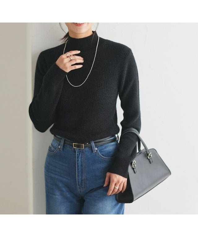 【ピエロ/Pierrot】の裏シャギーハイネックリブニット 人気、トレンドファッション・服の通販 founy(ファニー) 　ファッション　Fashion　レディースファッション　Fashion for Women　トップス・カットソー　Cut & Sew Tops　ニット　Knit Tops & Sweaters　インナー　Innerwear　シンプル　Simple, Minimal　ハイネック　High Neck, Mock Neck　プチプライス・低価格　Affordable / Budget Price　 other-1|ID: prp329100004259491 ipo3291000000036121416