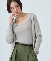 【ピエロ/Pierrot】のRASW ラメニットタンクトップ 人気、トレンドファッション・服の通販 founy(ファニー) ファッション Fashion レディースファッション Fashion for Women トップス・カットソー Cut & Sew Tops ニット Knit Tops & Sweaters インナー Innerwear コンパクト Compact, Small Size シンプル Simple, Minimal スクエア Square, Square Shape デコルテ Décolleté, Neckline フィット Fit, Slim Fit プチプライス・低価格 Affordable / Budget Price エレガント 上品 Elegant |ID:prp329100004262515