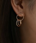 【ピエロ/Pierrot】のリンクリングピアス[Pierrot] ゴールド|ID: prp329100004262516 ipo3291000000036252259