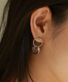 【ピエロ/Pierrot】のリンクリングピアス[Pierrot] シルバー|ID: prp329100004262516 ipo3291000000036252260