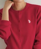 【ピエロ/Pierrot】の【U.S.POLO ASSN.】ニットカーディガン 166cm / レッド×アイボリー / M|ID: prp329100004290790 ipo3291000000030867778