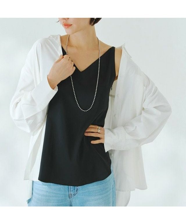 【ピエロ/Pierrot】のRASW 2wayサテンキャミソール [Pierrot] 人気、トレンドファッション・服の通販 founy(ファニー) 　ファッション　Fashion　レディースファッション　Fashion for Women　トップス・カットソー　Cut & Sew Tops　キャミソール&ノースリーブ　Camisoles & Sleeveless Tops　インナー　Innerwear　キャミソール　Camisole, Spaghetti Strap Top　サテン　Satin, Glossy Fabric　ジャケット　Jacket, Outerwear　スクエア　Square, Square Shape　トレンド　Trend, Trending Now　プチプライス・低価格　Affordable / Budget Price　ラップ　Wrap, Wrap Design　エレガント 上品　Elegant　 other-1|ID: prp329100004308609 ipo3291000000036124648