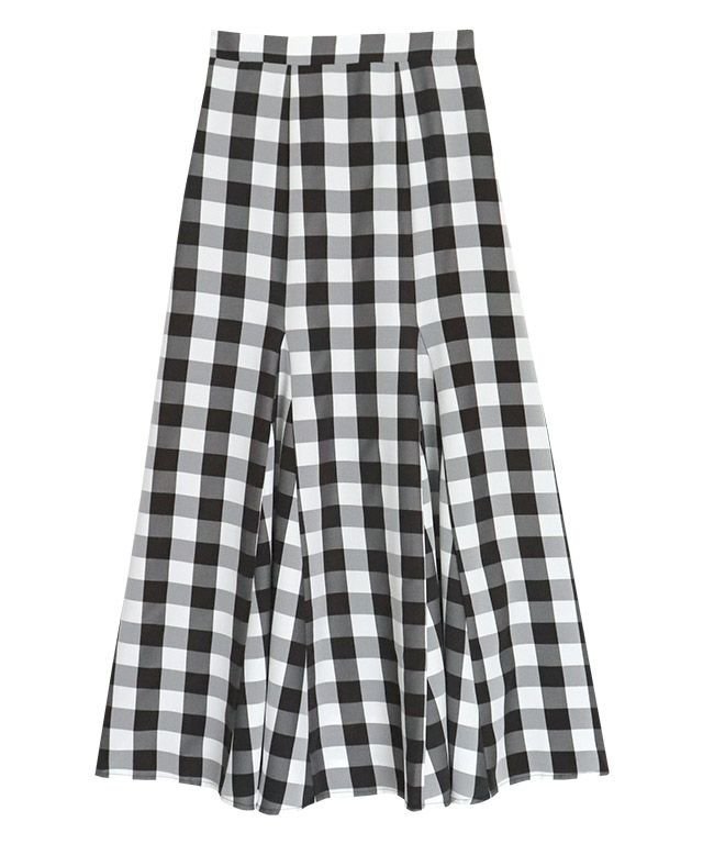 【ピエロ/Pierrot】のチェックマーメイドスカート インテリア・キッズ・メンズ・レディースファッション・服の通販 founy(ファニー) 　ファッション　Fashion　レディースファッション　WOMEN　スカート　Skirt　シンプル　Simple　ジョーゼット　Georgette　チェック　Check　トレンド　Trend　プチプライス・低価格　Affordable　マーメイド　Mermaid　ブラック|ID: prp329100004315769 ipo3291000000031277588