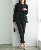 【ピエロ/Pierrot】の【A会場】バックフレアブルゾンセットアップ 166cm / ブラック / M|ID: prp329100004322433 ipo3291000000036121555