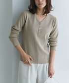 【ピエロ/Pierrot】の多機能ヘンリーVネックニットプルオーバー 多機能ヘンリーVネックニットプルオーバー|ID: prp329100004347281 ipo3291000000031952507