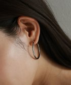 【ピエロ/Pierrot】の【stainless】ワンタッチミドルフープピアス[Pierrot] シルバー|ID: prp329100004360270 ipo3291000000030476631