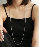 【ピエロ/Pierrot】のロングスネークチェーンフックネックレス[Pierrot] 人気、トレンドファッション・服の通販 founy(ファニー) ファッション Fashion レディースファッション Fashion for Women ジュエリー Jewelry ネックレス Necklaces & Pendants アクセサリー Fashion Accessories コーティング Coating, Coated Finish シルバー Silver, Metallic Silver シンプル Simple, Minimal トレンド Trend, Trending Now プチプライス・低価格 Affordable / Budget Price thumbnail シルバー|ID: prp329100004360272 ipo3291000000035517720