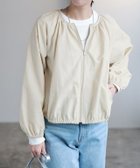 【ピエロ/Pierrot】の撥水・UVカットノーカラーギャザーブルゾン 人気、トレンドファッション・服の通販 founy(ファニー) ファッション Fashion レディースファッション WOMEN アウター Coat Outerwear ジャケット Jackets ブルゾン Blouson/Jackets 送料無料 Free Shipping ギャザー Gather バランス Balance ブルゾン Blouson プチプライス・低価格 Affordable thumbnail 167cm / アイボリー / M|ID: prp329100004364377 ipo3291000000030520518