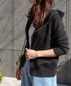 【ピエロ/Pierrot】のUVカットスウェットジップパーカー 人気、トレンドファッション・服の通販 founy(ファニー) ファッション Fashion レディースファッション Fashion for Women トップス・カットソー Cut & Sew Tops レディースパーカー・カジュアルフーディー Casual Hoodies & Sweatshirts スウェット・クルーネックトップス Sweatshirts & Crewnecks / Relaxed Fit Sweat Tops 送料無料 Free Shipping ジャケット Jacket, Outerwear パーカー Hoodie, Parka フィット Fit, Slim Fit プチプライス・低価格 Affordable / Budget Price エレガント 上品 Elegant 定番 Standard, Basic Item thumbnail 163cm / ブラック / M|ID: prp329100004364380 ipo3291000000033302591
