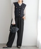 【ピエロ/Pierrot】のタックカーブパンツ 157cm / ブラック / M|ID: prp329100004364384 ipo3291000000031990131