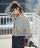 【ピエロ/Pierrot】の【KKfashionさんYouTube紹介アイテム】 RASW ボートネックスウェット 166cm / 杢グレー / M|ID: prp329100004369976 ipo3291000000031864733