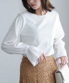 【ピエロ/Pierrot】のキャンディスリーブテレコリブカットソー 人気、トレンドファッション・服の通販 founy(ファニー) ファッション Fashion レディースファッション Fashion for Women トップス・カットソー Cut & Sew Tops カットソー・ベーシックTシャツ Cut-and-Sewn Tops / Stretch Tees & Basics おすすめ Recommended / Our Picks インナー Innerwear キャミワンピース Cami Dress, Slip Dress シンプル Simple, Minimal スリーブ Sleeve, Long Sleeve / Short Sleeve フェミニン Feminine, Girly プチプライス・低価格 Affordable / Budget Price thumbnail 167cm / オフホワイト / M|ID: prp329100004373354 ipo3291000000036120176