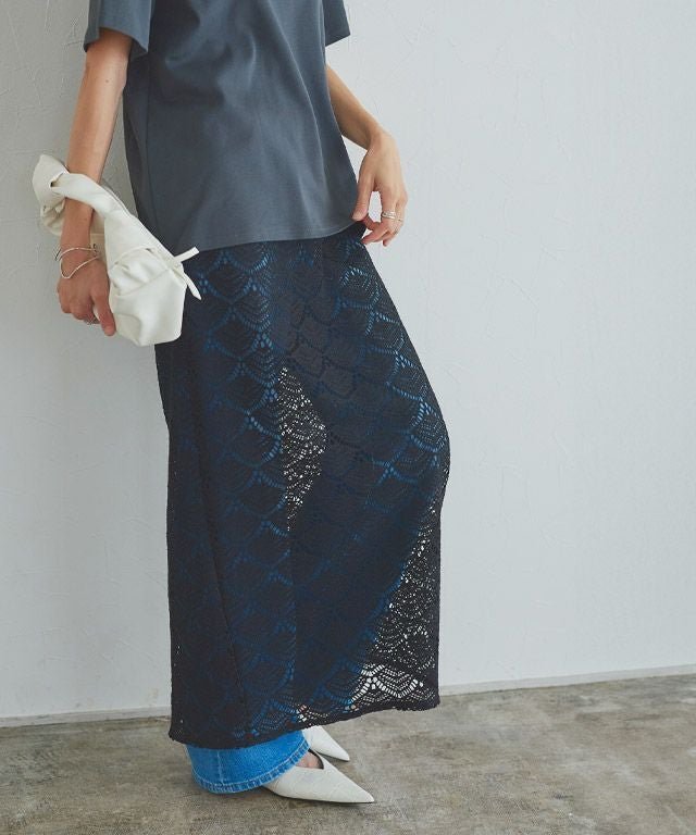 【ピエロ/Pierrot】のRASW ペチスカート付きレーススカート インテリア・キッズ・メンズ・レディースファッション・服の通販 founy(ファニー) https://founy.com/ ファッション Fashion レディースファッション Fashion for Women スカート Skirts おすすめ Recommended / Our Picks ストレート Straight, Straight Cut デニム Denim, Jeans Material フェミニン Feminine, Girly プチプライス・低価格 Affordable / Budget Price ペチコート Petticoat, Underskirt レース Lace, Lace Fabric |ID: prp329100004390597 ipo3291000000036306845