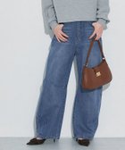 【ピエロ/Pierrot】のカーブデニム 人気、トレンドファッション・服の通販 founy(ファニー) ファッション Fashion レディースファッション Fashion for Women パンツ Pants & Trousers デニム Denim, Jeans Material プチプライス・低価格 Affordable / Budget Price ルーズ Loose, Oversized thumbnail 167cm / ブルー / M|ID: prp329100004408926 ipo3291000000033919745