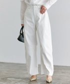 【ピエロ/Pierrot】のカーブデニム 人気、トレンドファッション・服の通販 founy(ファニー) ファッション Fashion レディースファッション Fashion for Women パンツ Pants & Trousers デニム Denim, Jeans Material プチプライス・低価格 Affordable / Budget Price ルーズ Loose, Oversized thumbnail 167cm / ホワイト / M|ID: prp329100004408926 ipo3291000000034475063