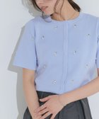 【ピエロ/Pierrot】の会員限定!10%OFF ビジューニットカーディガン 167cm / ブルー / M|ID:prp329100004408942