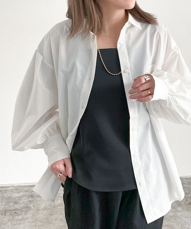 【ピエロ/Pierrot】のRASW ボリュームスリーブオーバーシャツ インテリア・キッズ・メンズ・レディースファッション・服の通販 founy(ファニー) https://founy.com/ ファッション Fashion レディースファッション WOMEN トップス・カットソー Tops/Tshirt シャツ/ブラウス Shirts/Blouses ボリュームスリーブ / フリル袖 Volume Sleeve 2025年 2025 2025春夏・S/S Ss,Spring/Summer,2025 フェミニン Feminine プチプライス・低価格 Affordable ルーズ Loose エレガント 上品 Elegant |ID: prp329100004408946 ipo3291000000030792511