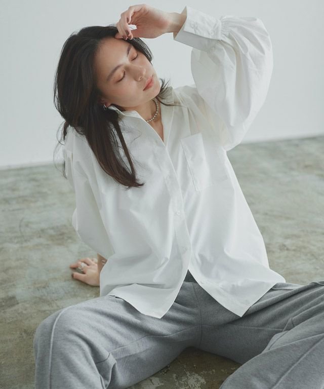 【ピエロ/Pierrot】のRASW ボリュームスリーブオーバーシャツ インテリア・キッズ・メンズ・レディースファッション・服の通販 founy(ファニー) https://founy.com/ ファッション Fashion レディースファッション Fashion for Women トップス・カットソー Cut & Sew Tops シャツ・ブラウス・オフィスカジュアル Elegant Blouses & Button-Ups ボリューム袖・フリルスリーブブラウス Voluminous & Ruffle Sleeves / Puffy Sleeve Tops フェミニン Feminine, Girly プチプライス・低価格 Affordable / Budget Price ルーズ Loose, Oversized エレガント 上品 Elegant |ID: prp329100004408946 ipo3291000000034018768