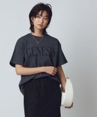 【ピエロ/Pierrot】の【KKfashionさんYouTube紹介アイテム】 RASW コーマコットンロゴTシャツ 166cm / チャコール×ブラック / M|ID: prp329100004408947 ipo3291000000030829543