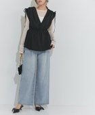 【ピエロ/Pierrot】のタックワイドデニム 167cm / サックス / M|ID: prp329100004408949 ipo3291000000030792530