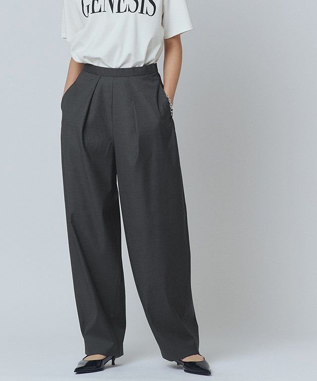 【ピエロ/Pierrot】のRASW インタックカーブパンツ インテリア・キッズ・メンズ・レディースファッション・服の通販 founy(ファニー) https://founy.com/ ファッション Fashion レディースファッション WOMEN パンツ Pants 2025年 2025 2025春夏・S/S Ss,Spring/Summer,2025 トレンド Trend フロント Front プチプライス・低価格 Affordable エレガント 上品 Elegant |ID: prp329100004408951 ipo3291000000031864696