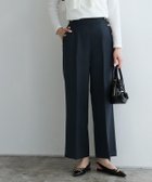 【ピエロ/Pierrot】のボタンデザインストレートパンツ 163cm / ネイビー / M|ID: prp329100004408956 ipo3291000000030792560