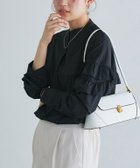 【ピエロ/Pierrot】のフリルチュニックブラウス 166cm / ブラック / M|ID: prp329100004408964 ipo3291000000031039113
