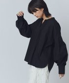 【ピエロ/Pierrot】のRASW キーネックボリュームスリーブブラウス 166cm / ブラック / M|ID: prp329100004422433 ipo3291000000034158712