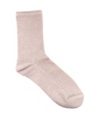 【ピエロ/Pierrot】のラメリブソックス[Pierrot] ピンク|ID: prp329100004424459 ipo3291000000036306885