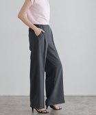 【ピエロ/Pierrot】のラクしてキレイ!ストレッチストレートパンツ 167cm / チャコール / TM|ID: prp329100004424463 ipo3291000000030894901