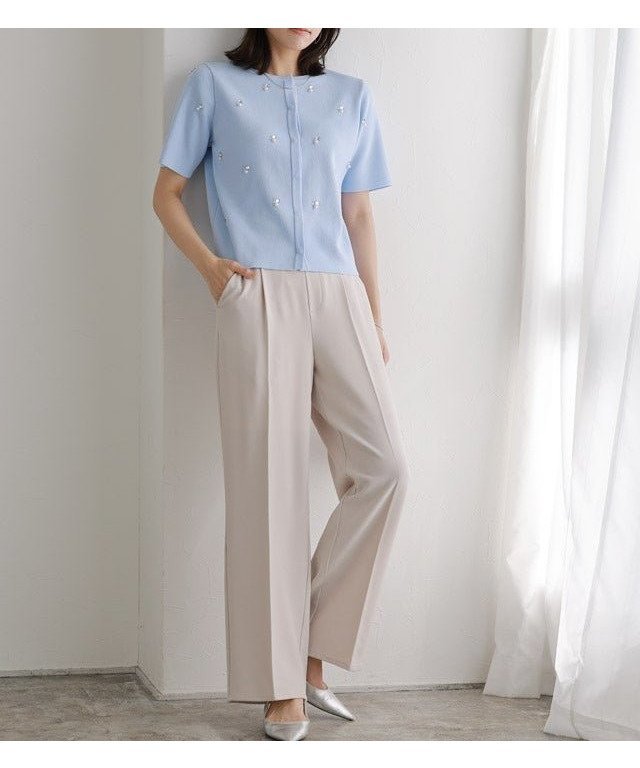 【ピエロ/Pierrot】のラクしてキレイ!ストレッチストレートパンツ インテリア・キッズ・メンズ・レディースファッション・服の通販 founy(ファニー) 　ファッション　Fashion　レディースファッション　Fashion for Women　パンツ　Pants & Trousers　ストレッチ　Stretch, Stretchy Fabric　センター　Center, Center Line　トレンド　Trend, Trending Now　プチプライス・低価格　Affordable / Budget Price　ベーシック　Basic, Essential　夏　Summer　167cm / チャコール / TM|ID: prp329100004424463 ipo3291000000036119755