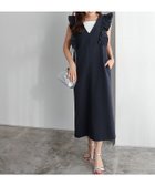 【ピエロ/Pierrot】のショルダーフリルVネックジャンパースカート【SAORIさんコラボカラーアイテム】 人気、トレンドファッション・服の通販 founy(ファニー) ファッション Fashion レディースファッション Fashion for Women スカート Skirts 送料無料 Free Shipping ショルダー Shoulder, Shoulder Strap ストレッチ Stretch, Stretchy Fabric フリル Frill, Ruffle プチプライス・低価格 Affordable / Budget Price thumbnail 157cm / ネイビー / M|ID: prp329100004424464 ipo3291000000033464866