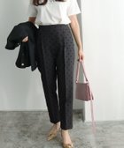 【ピエロ/Pierrot】のドットテーパードパンツ 157cm / ブラック / M|ID: prp329100004424476 ipo3291000000030895020