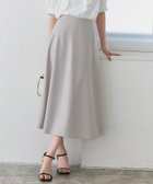 【ピエロ/Pierrot】の【一部予約】機能性2丈フレアスカート 167cm / ライトグレー / ミドル丈 / M|ID: prp329100004435858 ipo3291000000036306926