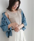 【ピエロ/Pierrot】のペアスキン2wayタンクトップ 人気、トレンドファッション・服の通販 founy(ファニー) ファッション Fashion レディースファッション WOMEN トップス・カットソー Tops/Tshirt 2025年 2025 2025春夏・S/S Ss,Spring/Summer,2025 インナー Inner ジャケット Jacket タンク Tank トレンド Trend プチプライス・低価格 Affordable ベーシック Basic エレガント 上品 Elegant thumbnail 167cm / グレージュ / M|ID: prp329100004435861 ipo3291000000030984344