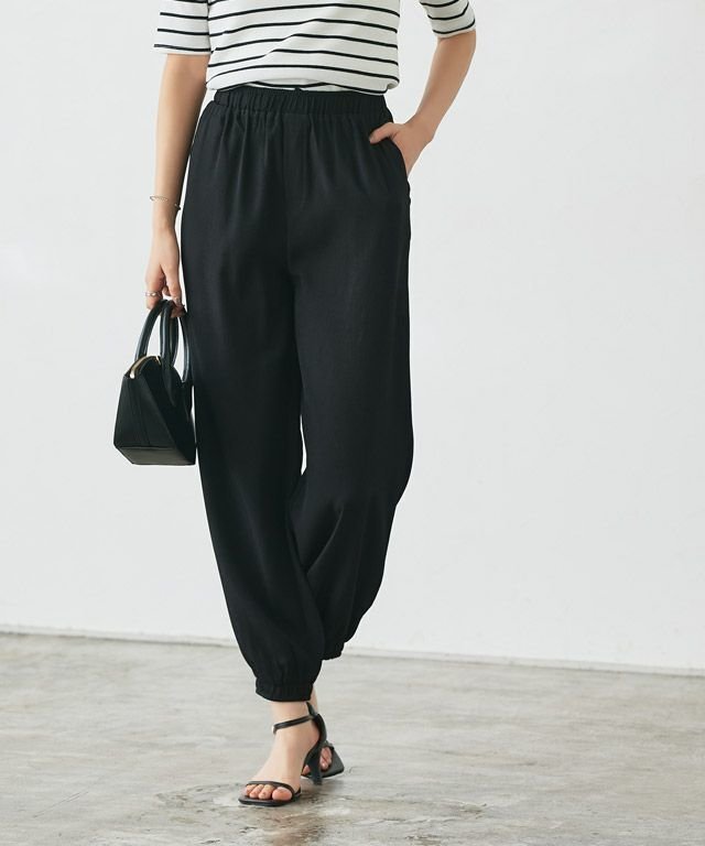 【ピエロ/Pierrot】のとろみジョガーパンツ 人気、トレンドファッション・服の通販 founy(ファニー) 　ファッション　Fashion　レディースファッション　Fashion for Women　パンツ　Pants & Trousers　とろみ　Fluid, Flowy Fabric　シューズ　Shoes, Footwear　シンプル　Simple, Minimal　プチプライス・低価格　Affordable / Budget Price　 other-1|ID: prp329100004435874 ipo3291000000035495415