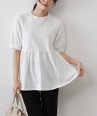 【ピエロ/Pierrot】のパフフレアTシャツ 人気、トレンドファッション・服の通販 founy(ファニー) ファッション Fashion レディースファッション WOMEN トップス・カットソー Tops/Tshirt シャツ/ブラウス Shirts/Blouses ロング / Tシャツ T-Shirts 送料無料 Free Shipping 2025年 2025 2025春夏・S/S Ss,Spring/Summer,2025 おすすめ Recommend ギャザー Gather フェミニン Feminine フレア Flare プチプライス・低価格 Affordable 再入荷 Restock/Back In Stock/Re Arrival thumbnail パフフレアTシャツ|ID: prp329100004435876 ipo3291000000031963156