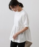 【ピエロ/Pierrot】のパフフレアTシャツ 167cm / オフホワイト / M|ID: prp329100004435876 ipo3291000000036307011