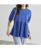 【ピエロ/Pierrot】のパフフレアTシャツ 166cm / ブルー / M|ID: prp329100004435876 ipo3291000000036307012