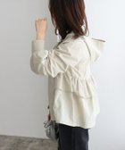 【ピエロ/Pierrot】のUVカットバックフリルパーカー 人気、トレンドファッション・服の通販 founy(ファニー) ファッション Fashion レディースファッション WOMEN アウター Coat Outerwear ジャケット Jackets フェミニン Feminine フロント Front プチプライス・低価格 Affordable 再入荷 Restock/Back In Stock/Re Arrival 春 Spring thumbnail 150cm / アイボリー / M|ID: prp329100004435884 ipo3291000000030984476