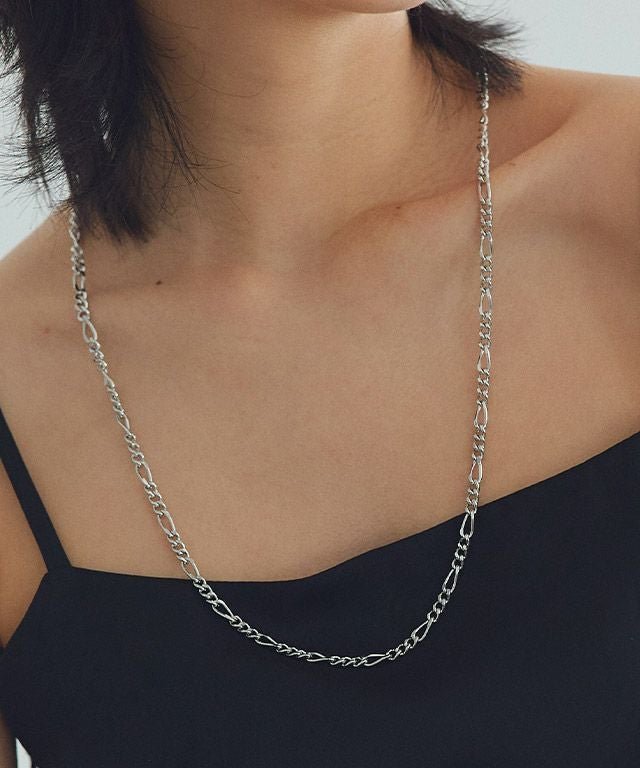 【ピエロ/Pierrot】のRASW アクセントチェーンネックレス[Pierrot] インテリア・キッズ・メンズ・レディースファッション・服の通販 founy(ファニー) 　ファッション　Fashion　レディースファッション　Fashion for Women　ジュエリー　Jewelry　ネックレス　Necklaces & Pendants　おすすめ　Recommended / Our Picks　アクセサリー　Fashion Accessories　コーティング　Coating, Coated Finish　シルバー　Silver, Metallic Silver　シンプル　Simple, Minimal　チェーン　Chain, Chain Strap　プチプライス・低価格　Affordable / Budget Price　ミドル　Middle Length, Mid Height　シルバー|ID: prp329100004443452 ipo3291000000036119859